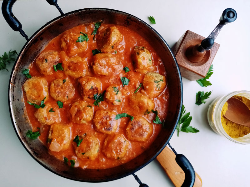 Posne ćuftice u pikantnom paradajz sosu.