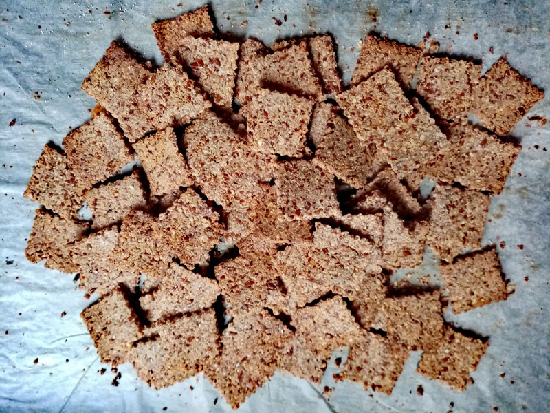 Krekeri od semenki bez brašna