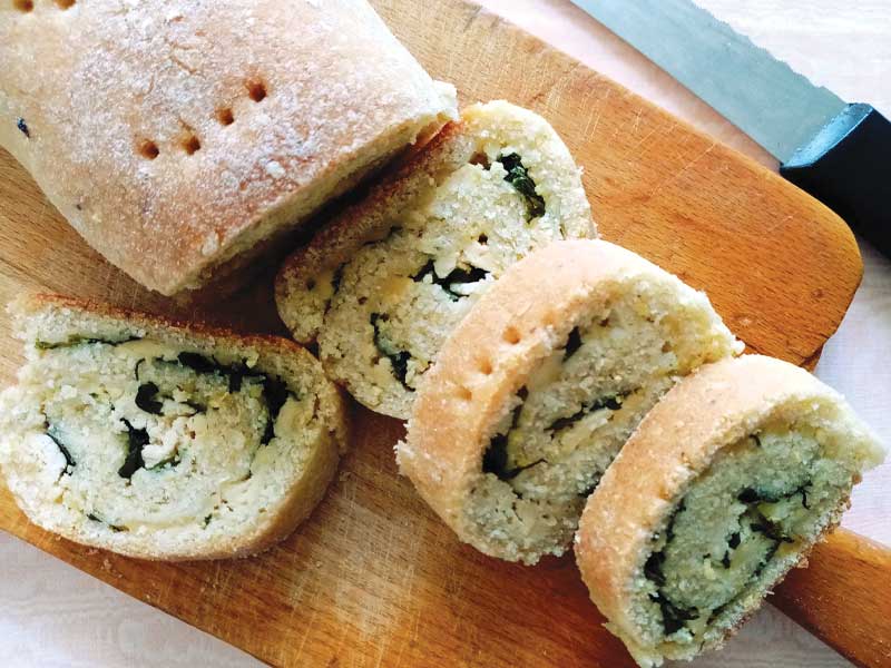 Rolat sa tofu sirom i sremušem