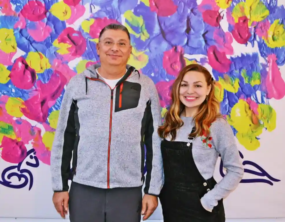 Saša Đorđević Angikar i Anita Pešić